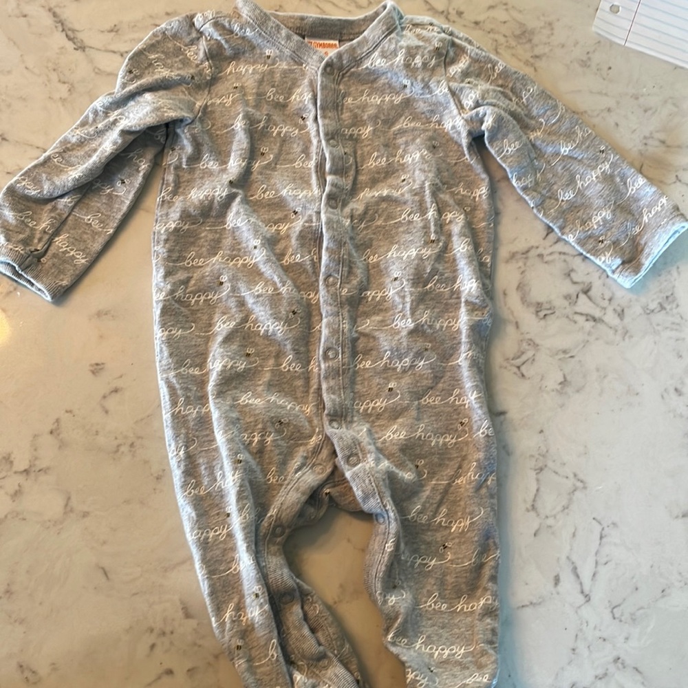 3-6 mo Gymboree Happy Bee Sleepee